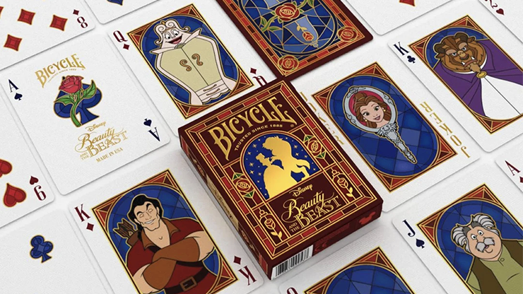Bicycle Disney Beauty and the Beast by US Playing Card Co 4 Bicycle Disney Beauty and the Beast by US Playing Card Co – Image 4