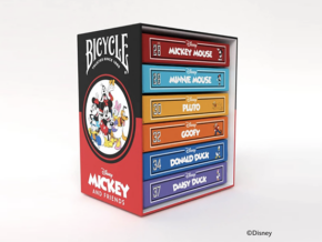 Bicycle Disney Mickey and Friends Box Set by US Playing Card Co 3 Bicycle Disney Mickey and Friends Box Set by US Playing Card Co – article de magie | Abracadabreizh