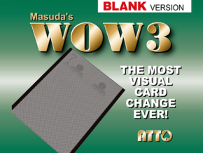 WOW 3 Blank Version - Masuda – article de magie | Abracadabreizh