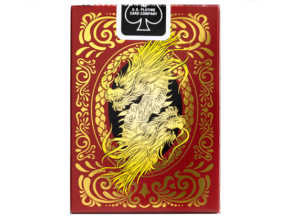 Bicycle Dragon Red Playing Cards by US Playing Card Co