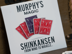 Jeu de cartes Shinkansen pour magie, présenté par Max Maven & Murphys Magic.