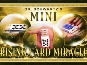 Jeu de cartes pour illusion de montée de carte spectaculaire.