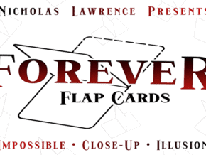 Pliage magique Forever Flap, illusion de cartes pour magiciens.