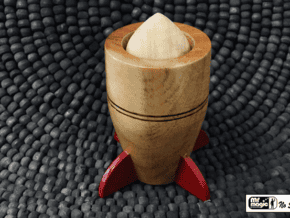 Cône de lancement pour le défi Rocket Challenge de Mr. Magic.