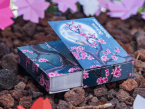 Sakura Renaissance 3D Pop-up Moonlight Edition Playing Cards