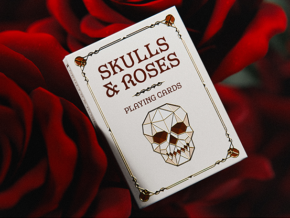 Skulls & Roses Playing Cards (Gilded Edition) – article de magie | Abracadabreizh