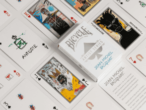 Bicycle Jean-Michel Basquiat (Box Set Red/Blue) by US Playing Cards