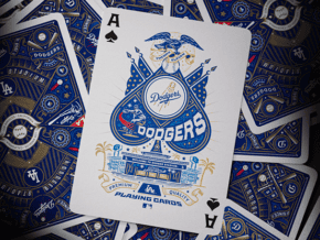 Dodgers Playing Cards by theory11