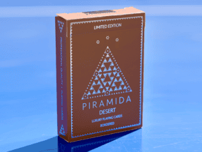 Piramida Desert (Numbered Seal) Limited Edition Playing Cards – article de magie | Abracadabreizh