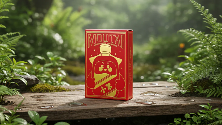 MOUTAI Red Limited Edition Playing Cards 1 MOUTAI Red Limited Edition Playing Cards