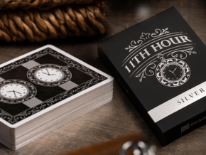 11th Hour (Gilded Silver Standard Edition) Playing Cards – article de magie | Abracadabreizh