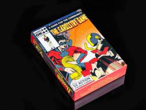 Jeu de cartes pour magie "The Fardest Gang" avec illustrations colorées.