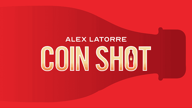 Coin Shot by Alex Latorre 1 Pièce de monnaie qui disparaît lors d'un tour de magie.