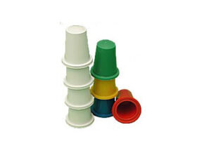 Thimbles Set Vernet (mulicolored) - Trick – article de magie | Abracadabreizh