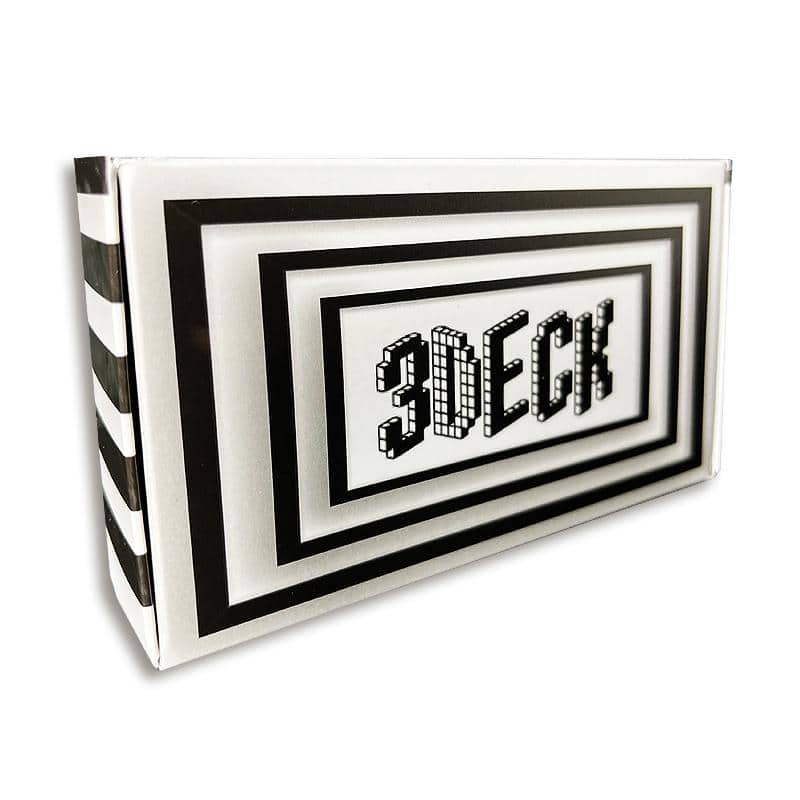3 Deck by Crazy Jokers 1 Boîte de cartes à jouer 3 Deck Crazy Jokers pour magie.