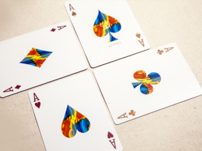 Pearl Playing Cards: Sunset – article de magie | Abracadabreizh