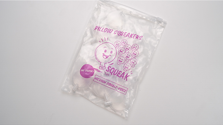 Pillow Squeaker Double Voice (12pk Medium) by Murphys Magic 1 Pillow Squeaker Double Voice (12pk Medium) by Murphys Magic