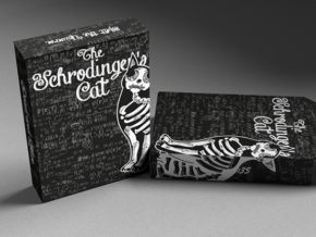 Schrodinger&rsquo;s Cat: Dead Black Edition Playing Cards