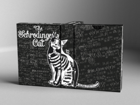 Schrodinger's Cat: Dead Black Edition Playing Cards – article de magie | Abracadabreizh