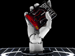 Bicycle Machine56 R-TYPE/2 Black Playing Cards by RunIt Decks – article de magie | Abracadabreizh