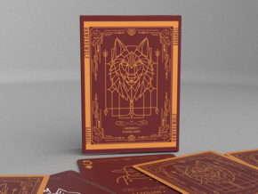 Werewolf Playing Cards – article de magie | Abracadabreizh