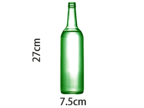Self Exploding Green Beer Bottle (Large) by Wance – article de magie | Abracadabreizh