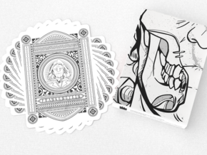 Frankenstein Series Gothic Edition (Gilded) Playing Cards