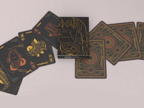 Frankenstein Series Egypt Edition (Gilded) Playing Cards