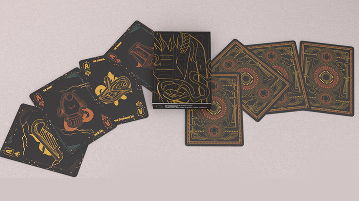 Frankenstein Series Egypt Edition (Gilded) Playing Cards 2 Frankenstein Series Egypt Edition (Gilded) Playing Cards – Image 2
