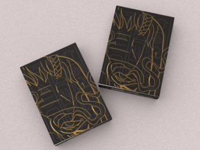 Frankenstein Series Egypt Edition (Gilded) Playing Cards – article de magie | Abracadabreizh