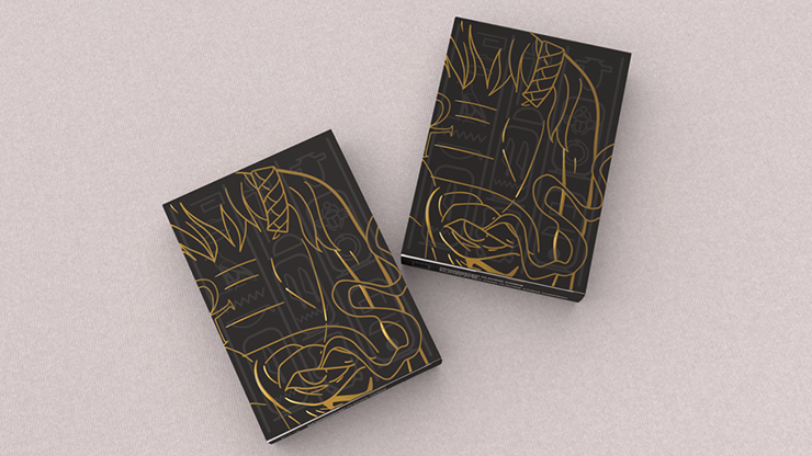 Frankenstein Series Egypt Edition (Gilded) Playing Cards 1 Frankenstein Series Egypt Edition (Gilded) Playing Cards