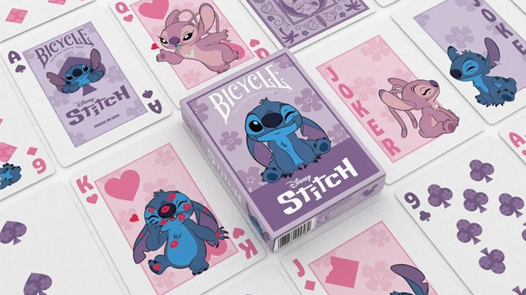 Bicycle Disney Stitch (Purple) Playing Cards by US Playing Card Co 5 Bicycle Disney Stitch (Purple) Playing Cards by US Playing Card Co – Image 5