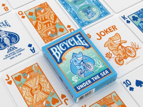 Bicycle Under the Sea Playing Cards by US Playing Card