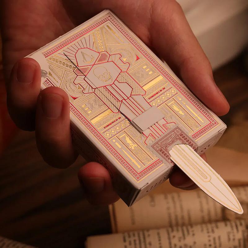 Assassin's Creed Legacy Playing Cards - White Hidden Blade Edition – Image 5