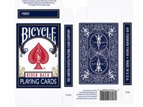 Blue Bicycle Tuck Case – article de magie | Abracadabreizh