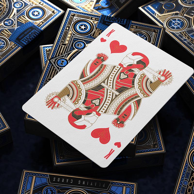 Avengers Blue Playing Cards by Theory11 – Image 3