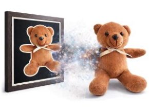 Teddy Picture Frame - Tora Magic – article de magie | Abracadabreizh