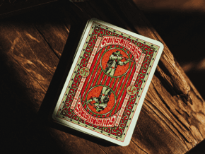 Gunslingers Poker (Red) Playing Cards
