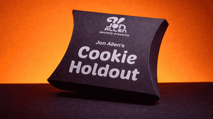 Boîte de magie Cookie Holdout de Jon Allen pour tours de magie.