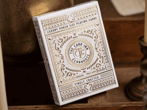 TCI Clubhouse (White) Playing Cards – article de magie | Abracadabreizh