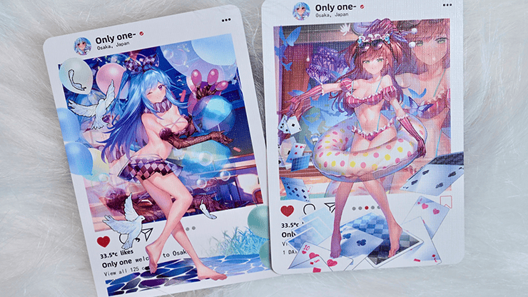 Sweet Cosplay Show - Azure Summer Playing Cards – Image 4