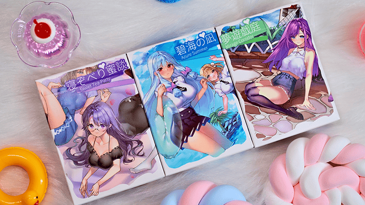 Sweet Cosplay Show - Azure Summer Playing Cards – Image 6