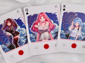 Sweet Cosplay Show – Mirage Corridor Playing Cards