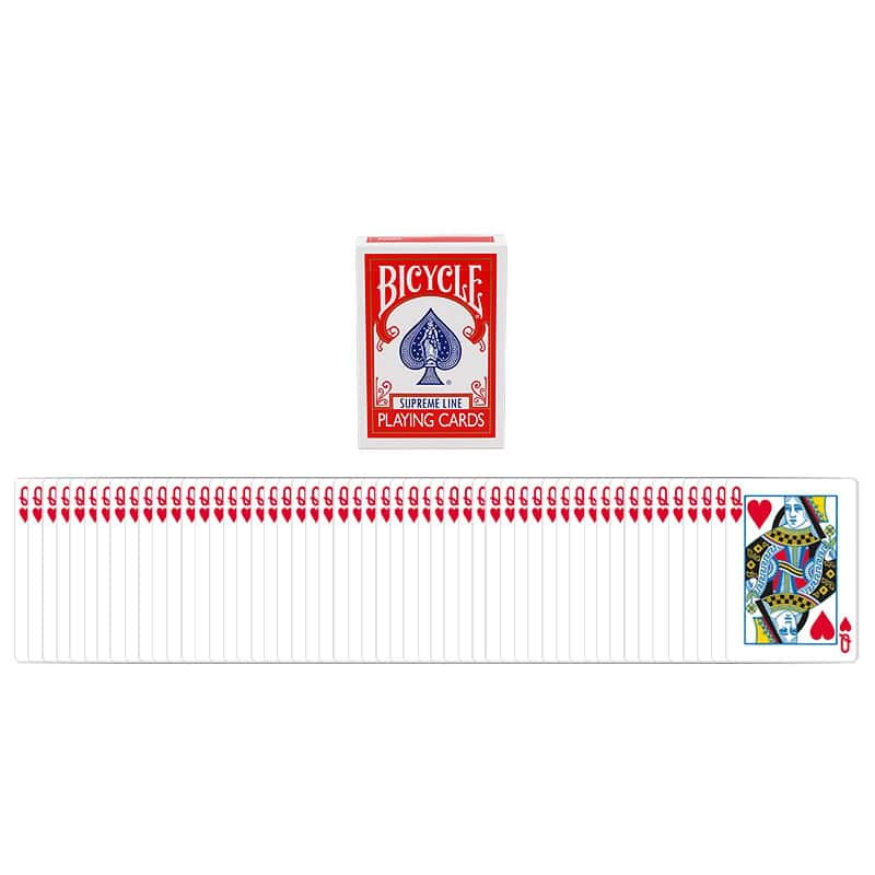 Bicycle - Supreme Line - One way forcing deck (QH)