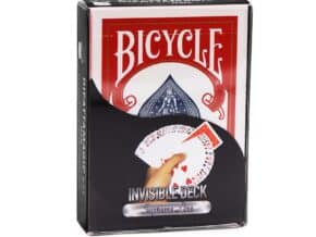 Bicycle - Supreme Line - Invisible deck - Red back – article de magie | Abracadabreizh
