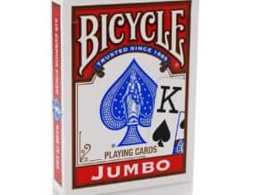 Bicycle - Poker size jumbo index - Red back – article de magie | Abracadabreizh