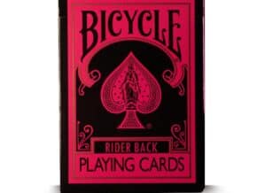 Bicycle - Reverse (Pink & Black) – article de magie | Abracadabreizh