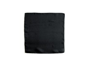 Silk Squares - 20 cm (9 inches) - Black – article de magie | Abracadabreizh