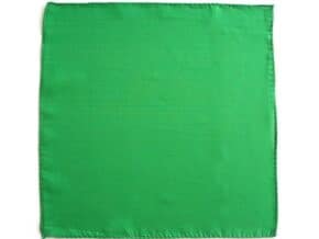 Silk Squares - 60 cm (24 inches) - Green – article de magie | Abracadabreizh