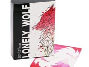 Lonely Wolf Pink Edition Playing Cards – article de magie | Abracadabreizh